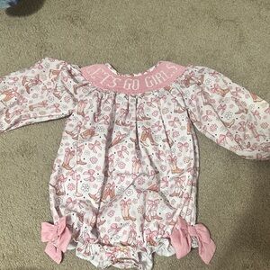 Let’s go girls smock